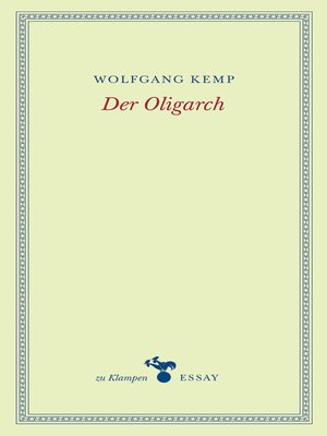 cover image of Der Oligarch